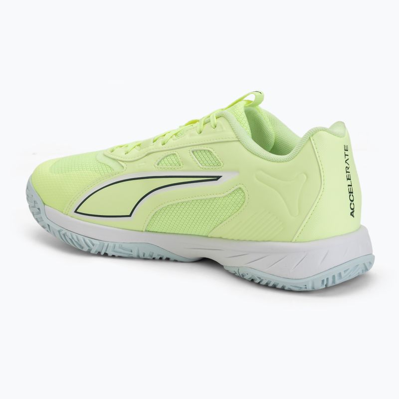Kézilabdacipő PUMA Accelerate Pro 4 fizzy light/green terrain/light moss/puma white 3
