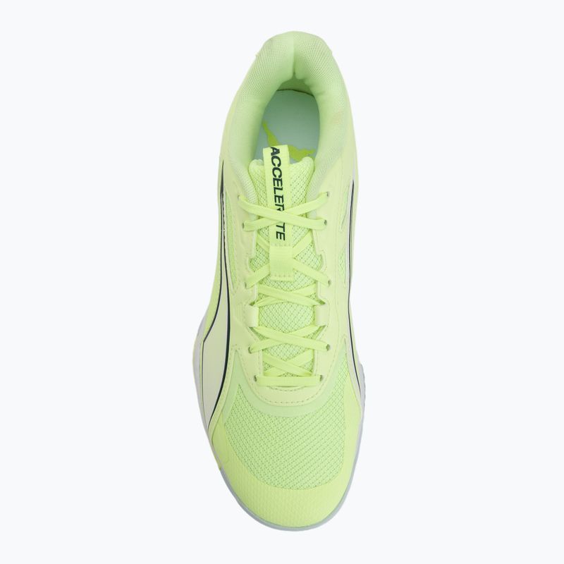 Kézilabdacipő PUMA Accelerate Pro 4 fizzy light/green terrain/light moss/puma white 5