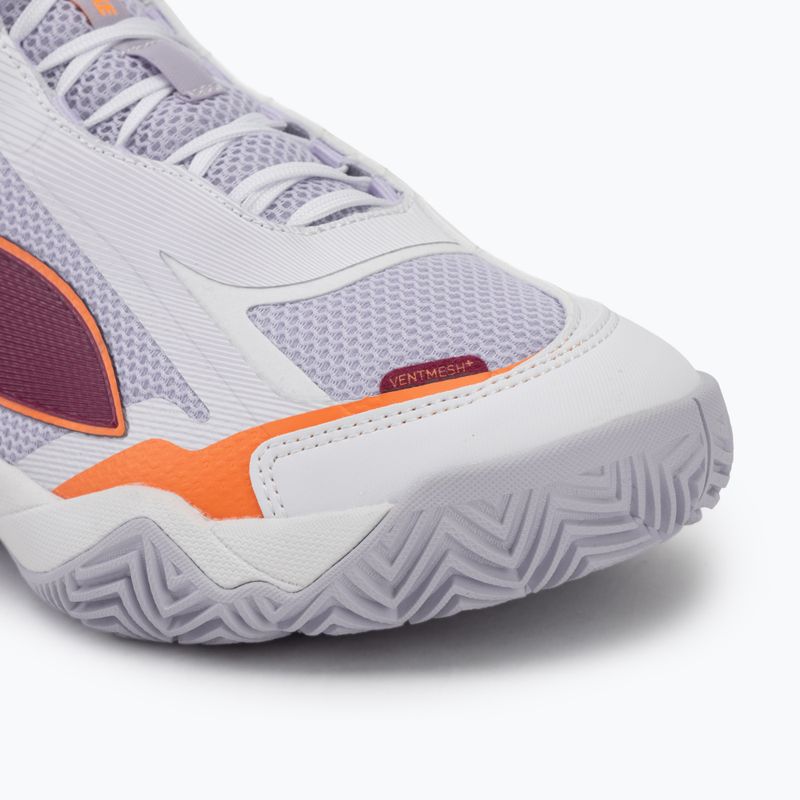 Női kézilabda cipő PUMA Solarstrike 4 puma white/heat fire/lilac crush berry 7