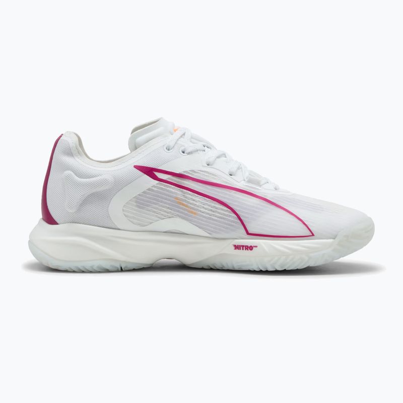 Női cipők PUMA Accelerate NITRO SQD 4 puma white/berry/lilac crush/hautetropic/heat fire 9