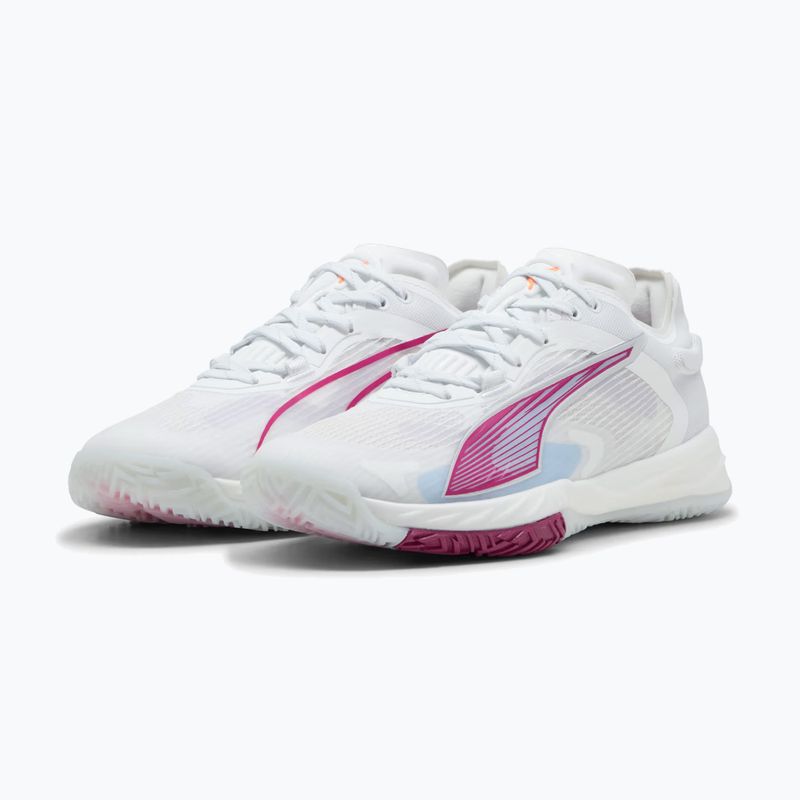 Női cipők PUMA Accelerate NITRO SQD 4 puma white/berry/lilac crush/hautetropic/heat fire 11