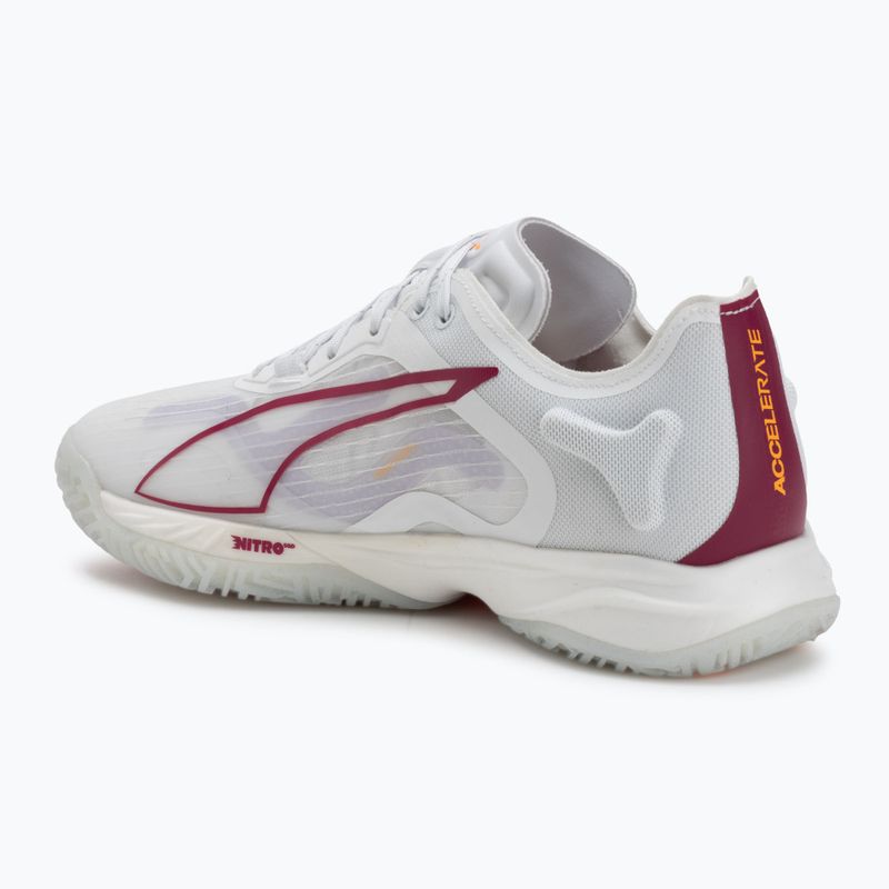 Női cipők PUMA Accelerate NITRO SQD 4 puma white/berry/lilac crush/hautetropic/heat fire 3