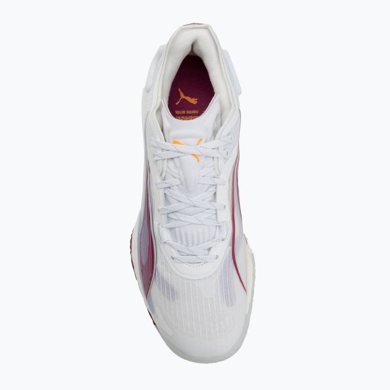 Női cipők PUMA Accelerate NITRO SQD 4 puma white/berry/lilac crush/hautetropic/heat fire 5