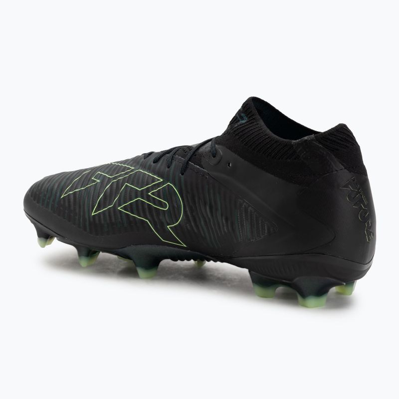 PUMA Future 8 Ultimate FG férfi futballcipő puma fekete/fizzy light/green terrain 3