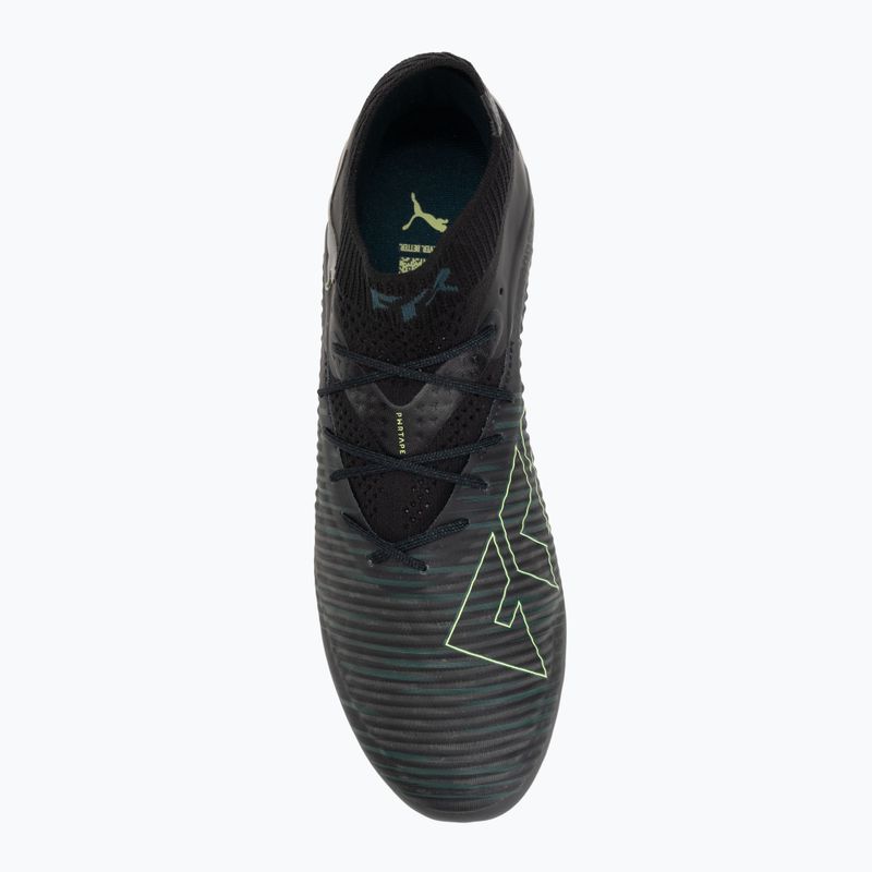 PUMA Future 8 Ultimate FG férfi futballcipő puma fekete/fizzy light/green terrain 5