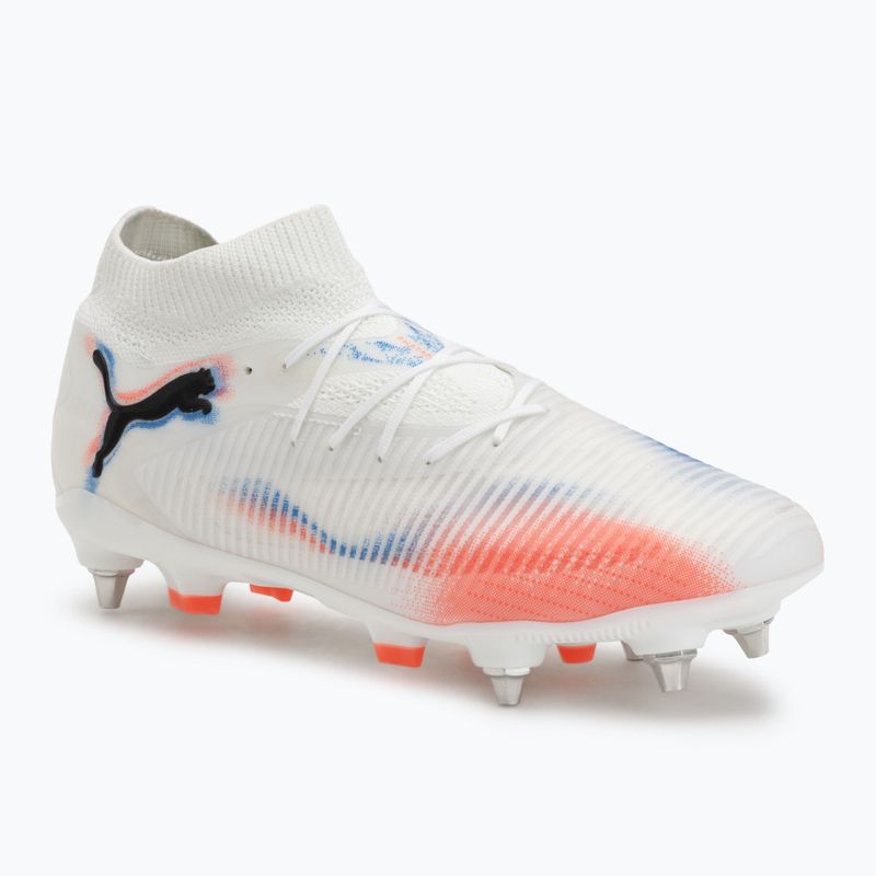 PUMA Future 8 Pro MxSG férfi futballcipő puma fehér/puma fekete/izzó vörös