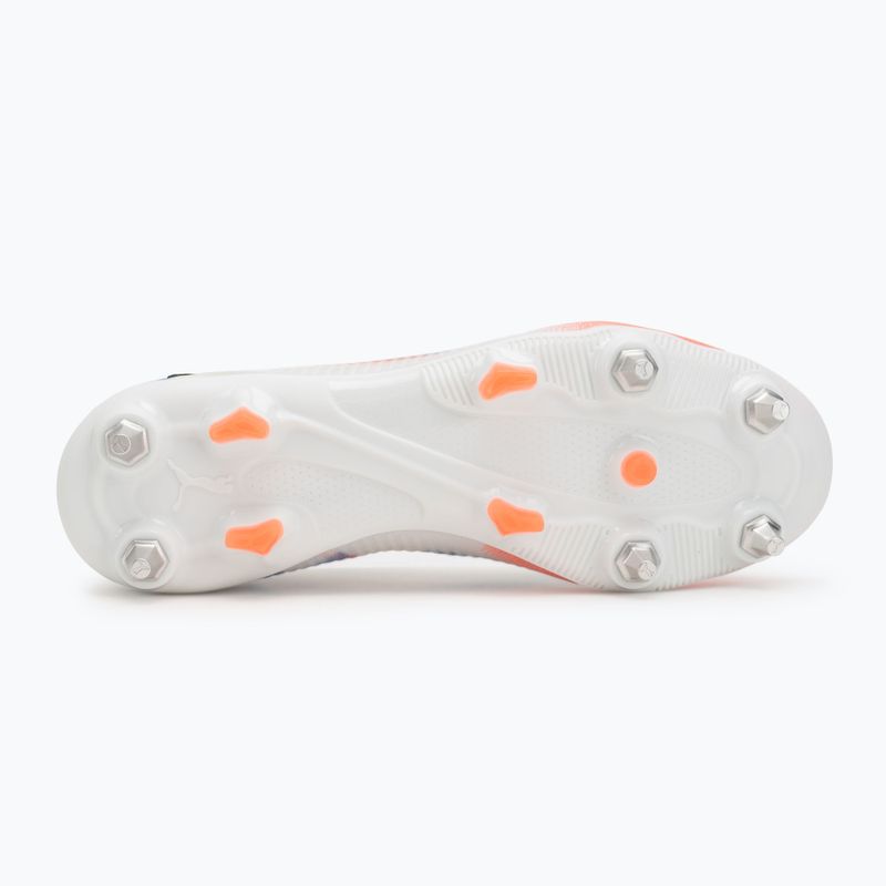 PUMA Future 8 Pro MxSG férfi futballcipő puma fehér/puma fekete/izzó vörös 4