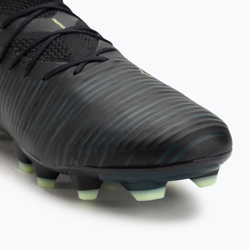 Férfi futballcipő PUMA Future 8 Pro FG/AG puma fekete/fizzy light/zöld terepjáró 7
