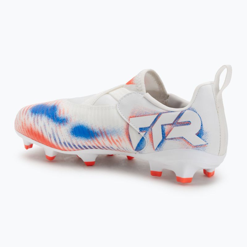 PUMA Future 8 Match LL FG/AG Jr gyermek futballcipő puma fehér/puma fekete/izzó piros 3