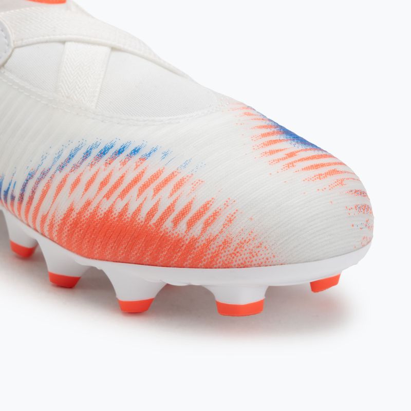 PUMA Future 8 Match LL FG/AG Jr gyermek futballcipő puma fehér/puma fekete/izzó piros 7