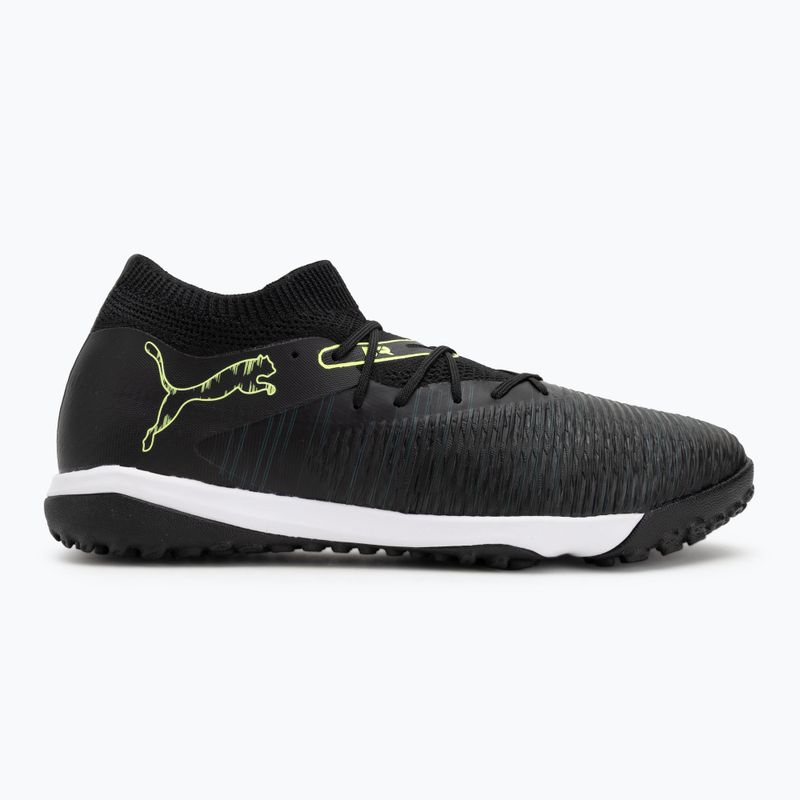PUMA Future 8 Match TT férfi futballcipő puma fekete/fizzy light/green terrain 2