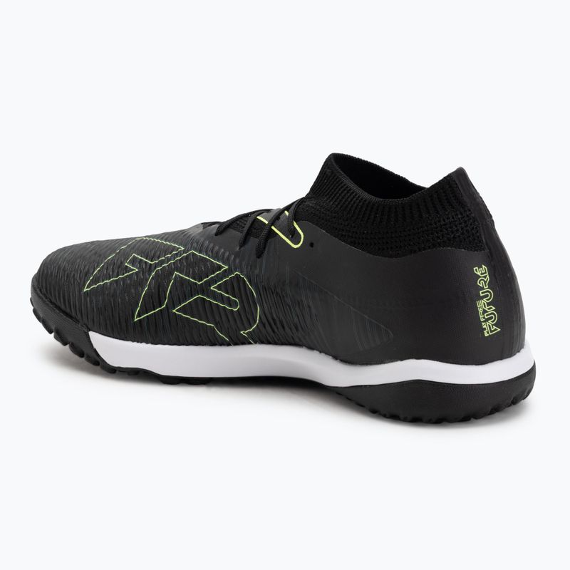 PUMA Future 8 Match TT férfi futballcipő puma fekete/fizzy light/green terrain 3