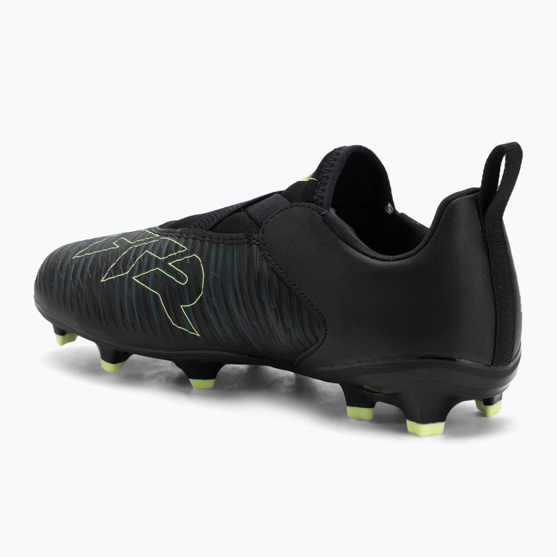 PUMA Future 8 Match LL FG/AG Jr gyermek futballcipő puma fekete/fizzy light/zöld terep 3
