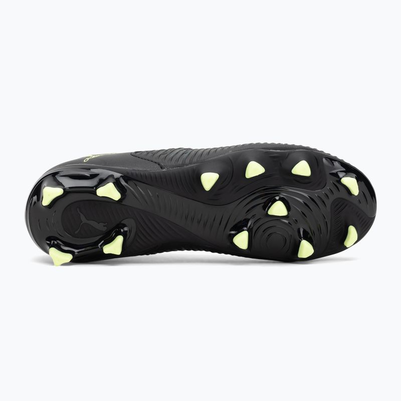 PUMA Future 8 Match LL FG/AG Jr gyermek futballcipő puma fekete/fizzy light/zöld terep 4