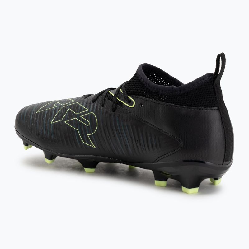 PUMA Future 8 Match FG/AG Jr gyermek futballcipő puma fekete/fizzy light/zöld terep 3
