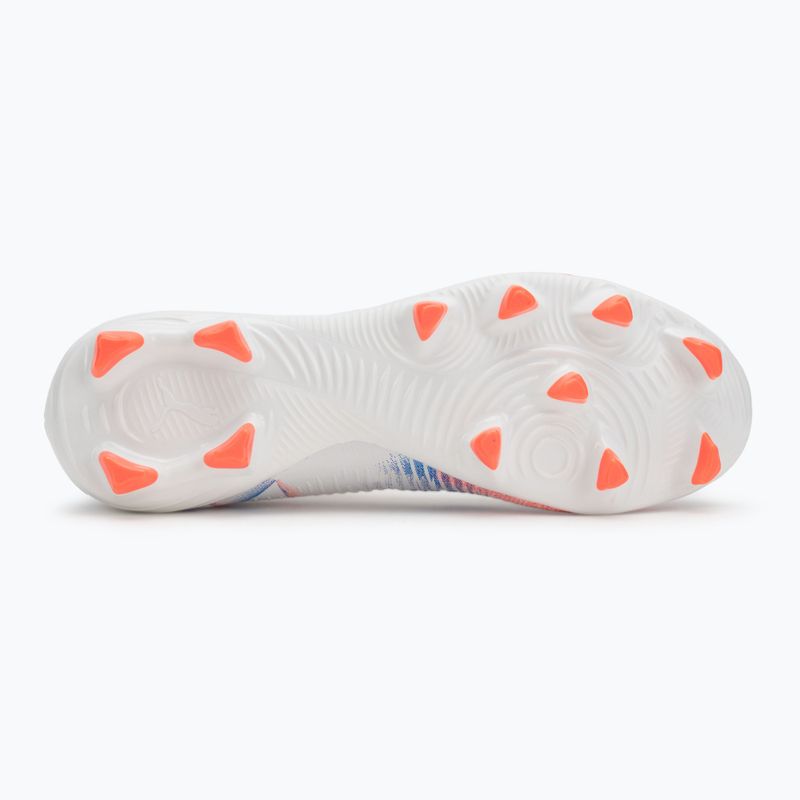 Férfi futballcipő PUMA Future 8 Play FG/AG puma fehér/puma fekete/izzó vörös 4