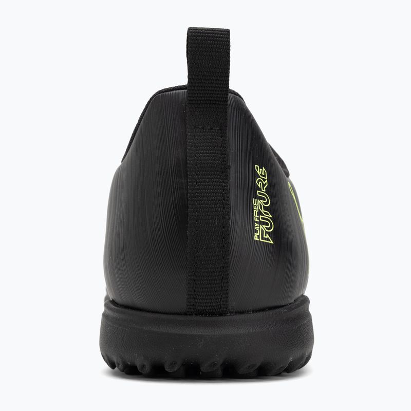 PUMA Future 8 Play TT Jr gyermek focicipő puma fekete/fizzy light/zöld terepcipő 6