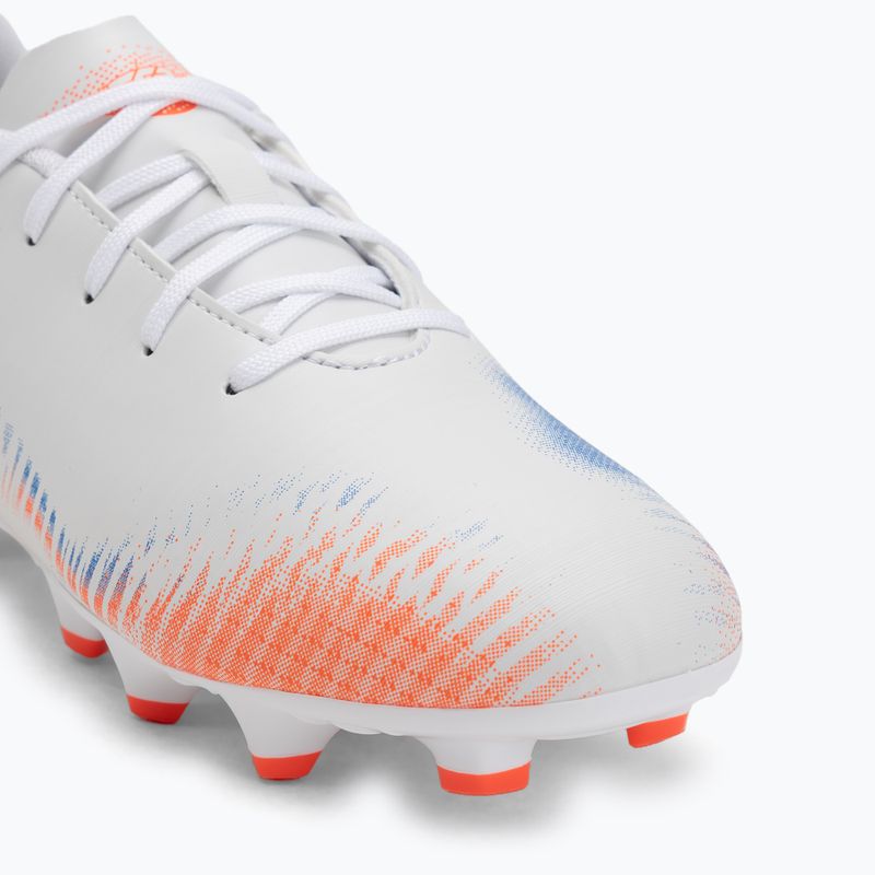 PUMA Future 8 Play FG/AG Jr gyermek futballcipő puma fehér/puma fekete/izzó vörös 7