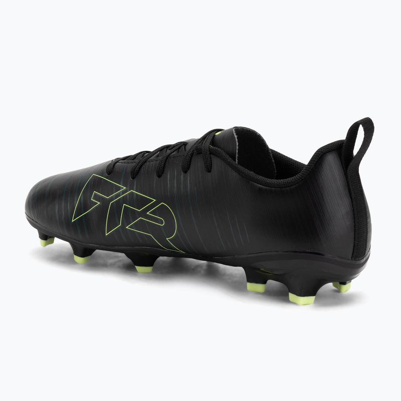 PUMA Future 8 Play FG/AG Jr gyermek futballcipő puma fekete/fizzy light/zöld terep 3