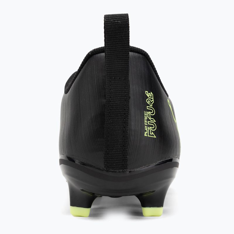 PUMA Future 8 Play FG/AG Jr gyermek futballcipő puma fekete/fizzy light/zöld terep 6