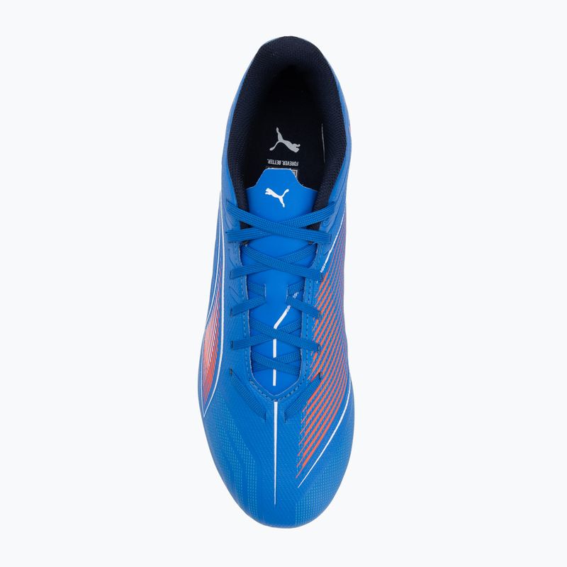Férfi futballcipő PUMA Ultra 6 Play FG/AG ultra kék/puma fehér/izzó piros 5