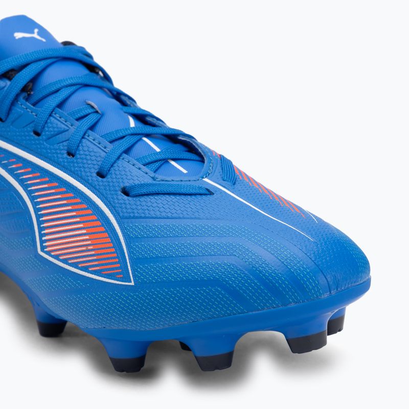 Férfi futballcipő PUMA Ultra 6 Play FG/AG ultra kék/puma fehér/izzó piros 7