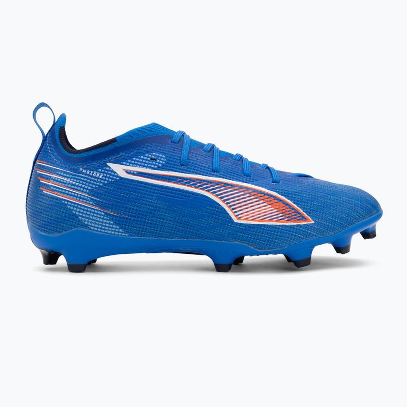 PUMA Ultra 6 Pro FG/AG Jr gyermek futballcipő ultra kék/puma fehér/izzó piros 2