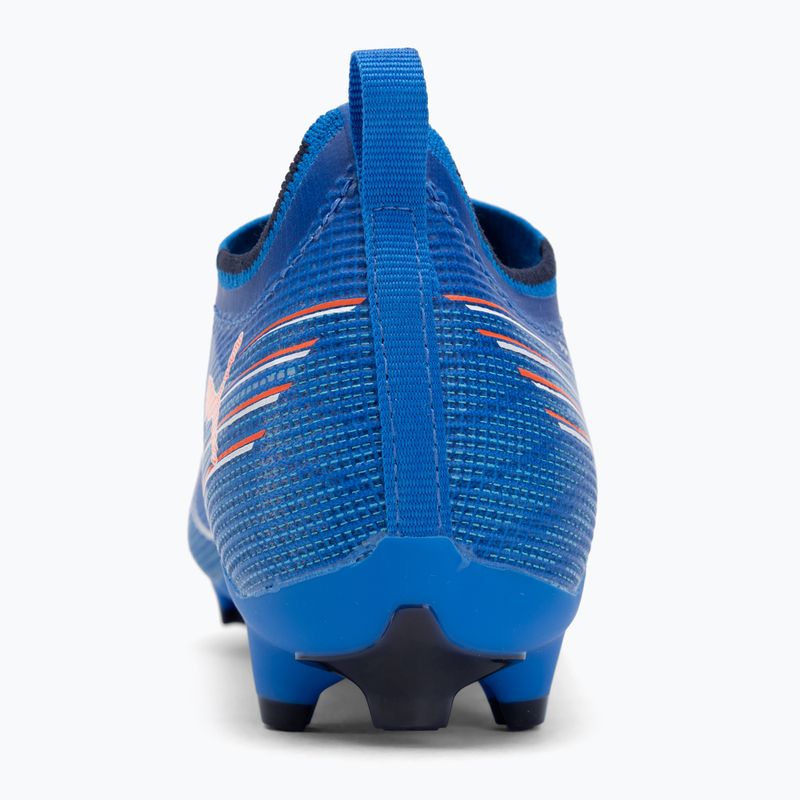 PUMA Ultra 6 Pro FG/AG Jr gyermek futballcipő ultra kék/puma fehér/izzó piros 6