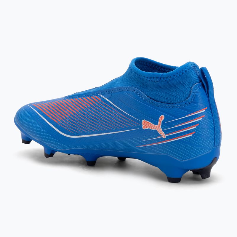 PUMA Ultra 6 Match+ LL FG/AG Jr gyermek focicipő ultra kék/puma fehér/izzó piros 3