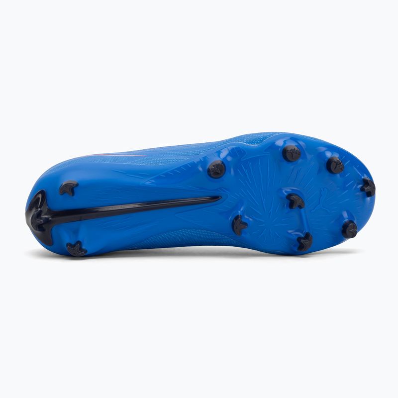 PUMA Ultra 6 Match+ LL FG/AG Jr gyermek focicipő ultra kék/puma fehér/izzó piros 4