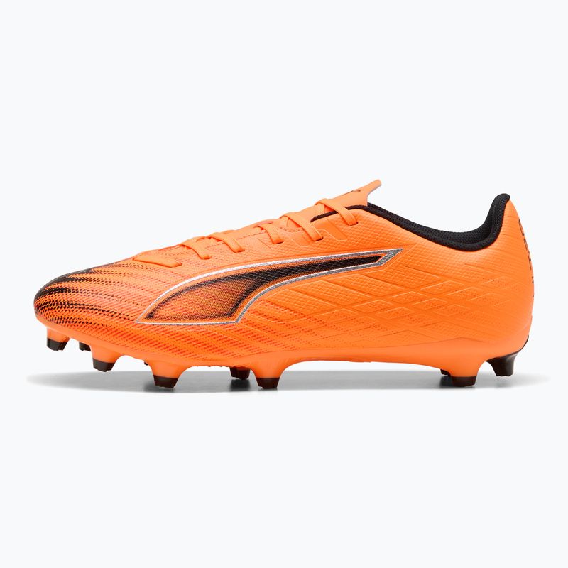 Férfi futballcipő PUMA Ultra 6 Play FG/AG heat fire/puma fekete/izzó piros