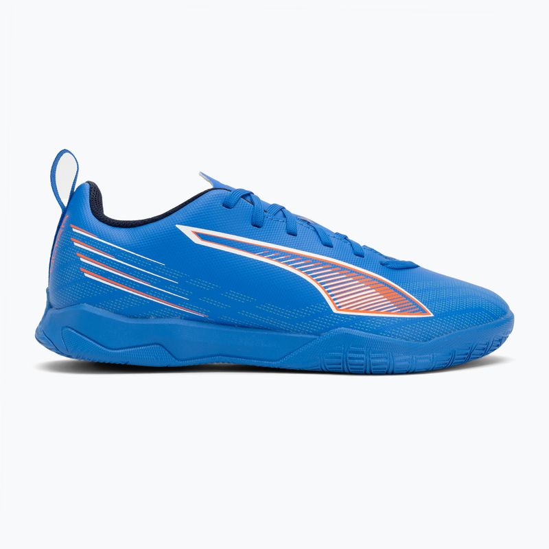 PUMA Ultra 6 Play It Jr gyermek focicipő ultra kék/puma fehér/izzó piros 2