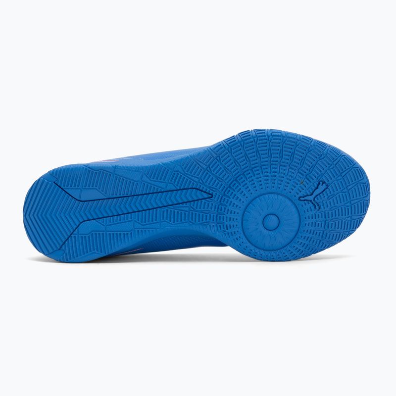 PUMA Ultra 6 Play It Jr gyermek focicipő ultra kék/puma fehér/izzó piros 4