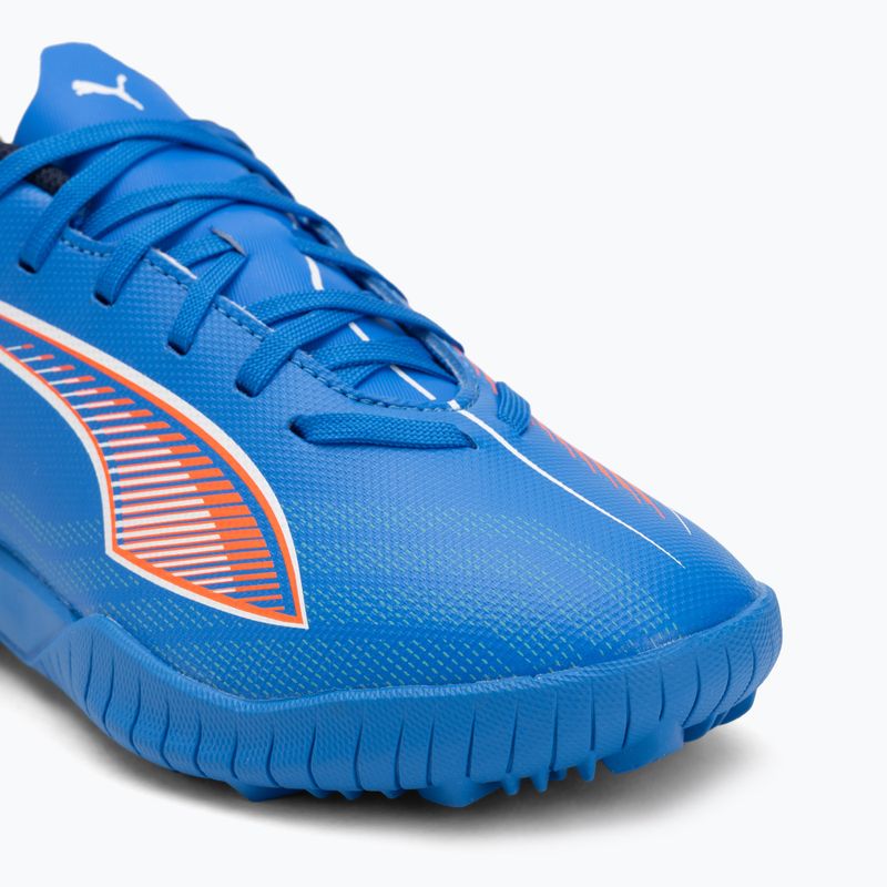 PUMA Ultra 6 Play TT Jr gyermek futballcipő ultra kék/puma fehér/izzó vörös 7