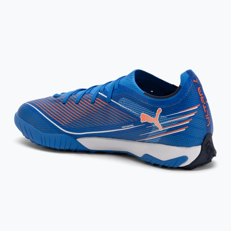 PUMA Ultra 6 Match TT férfi futballcipő ultra kék/puma fehér/izzó piros 3