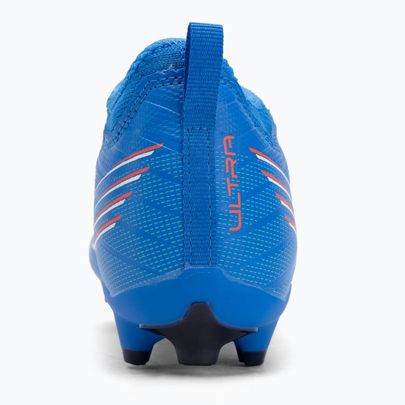 PUMA Ultra 6 Match FG/AG Jr gyermek futballcipő ultra kék/puma fehér/izzó piros 6