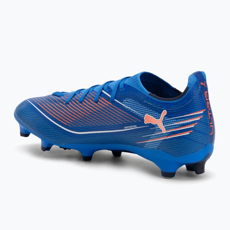 PUMA férfi futballcipő Ultra 6 Match FG/AG ultra kék/puma fehér/izzó piros 3