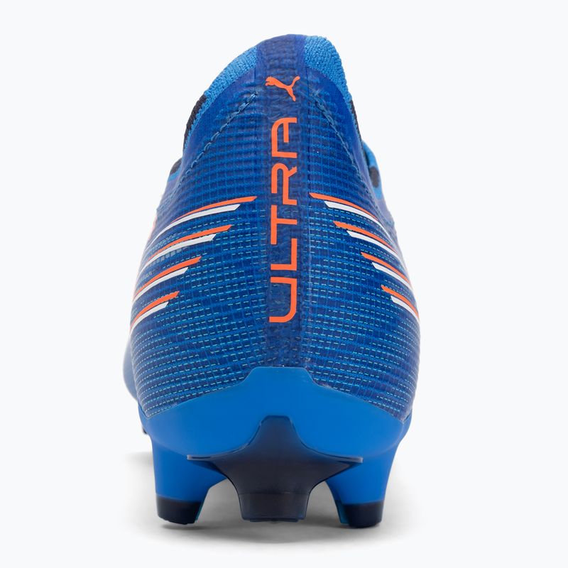 PUMA férfi futballcipő Ultra 6 Match FG/AG ultra kék/puma fehér/izzó piros 6