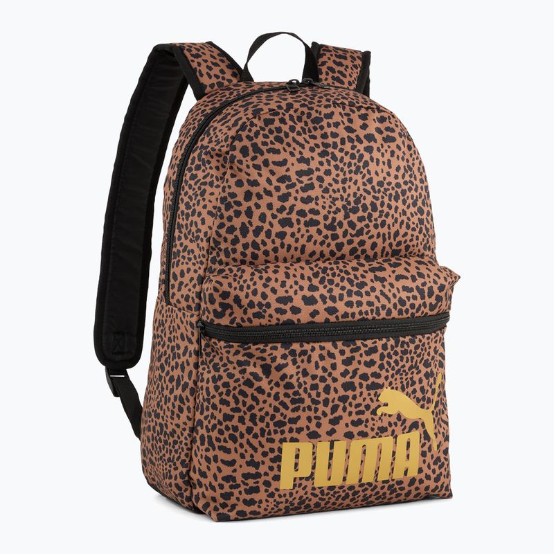 PUMA Phase Aop 22 l hátizsák puma fekete/leopárd aop