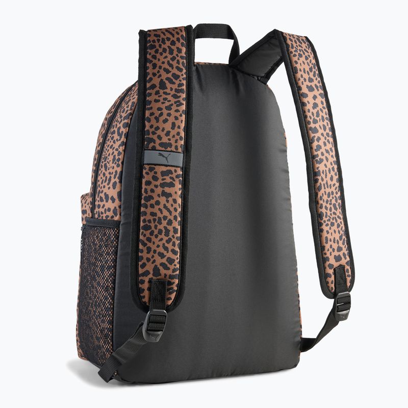 PUMA Phase Aop 22 l hátizsák puma fekete/leopárd aop 2