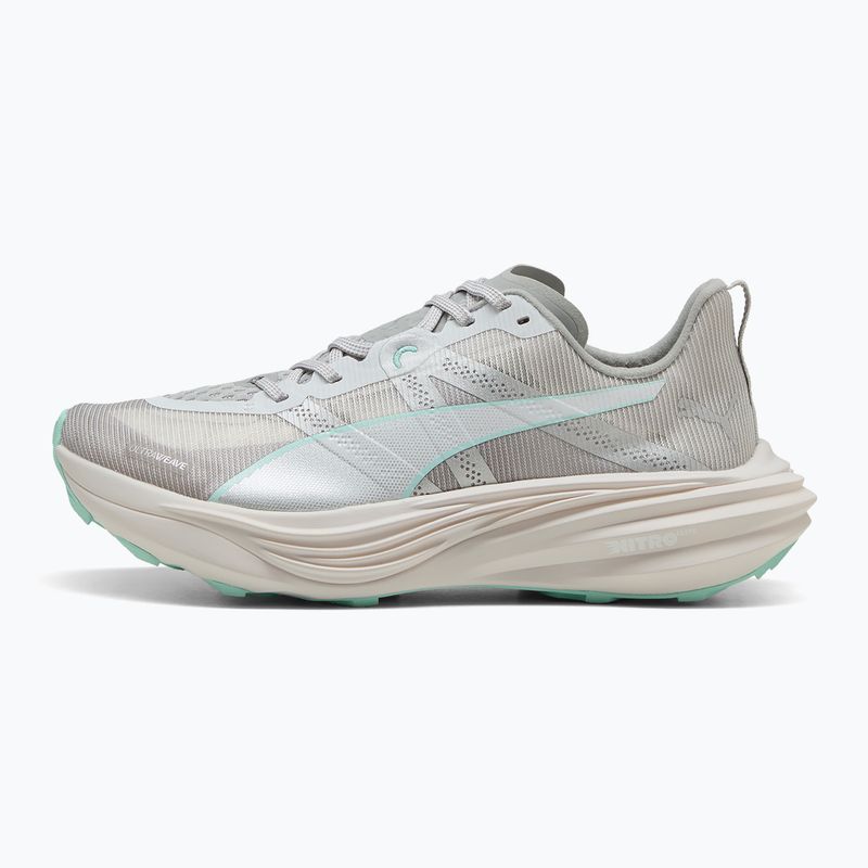 PUMA Deviate Nitro Elite Trail női futócipő tollszürke / menta melt