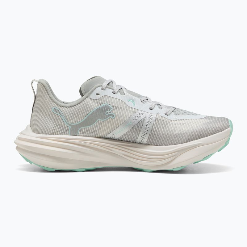 PUMA Deviate Nitro Elite Trail női futócipő tollszürke / menta melt 2
