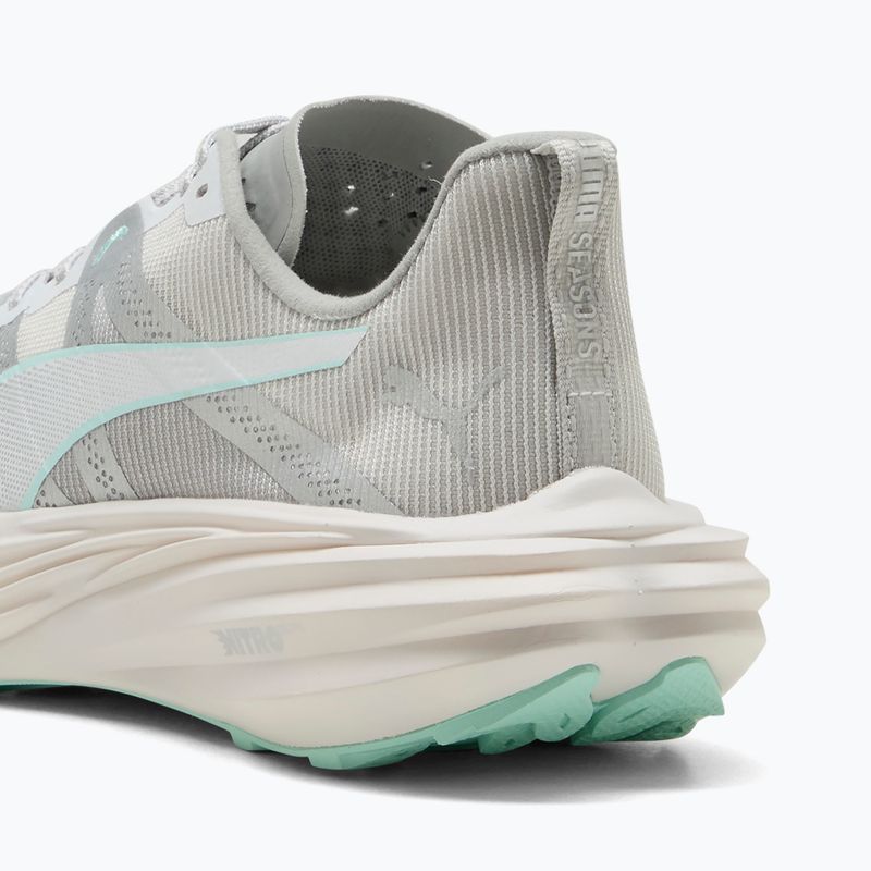 PUMA Deviate Nitro Elite Trail női futócipő tollszürke / menta melt 4