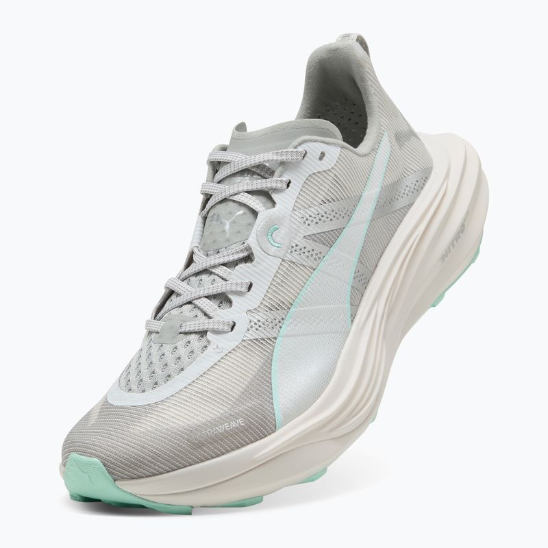 PUMA Deviate Nitro Elite Trail női futócipő tollszürke / menta melt 5