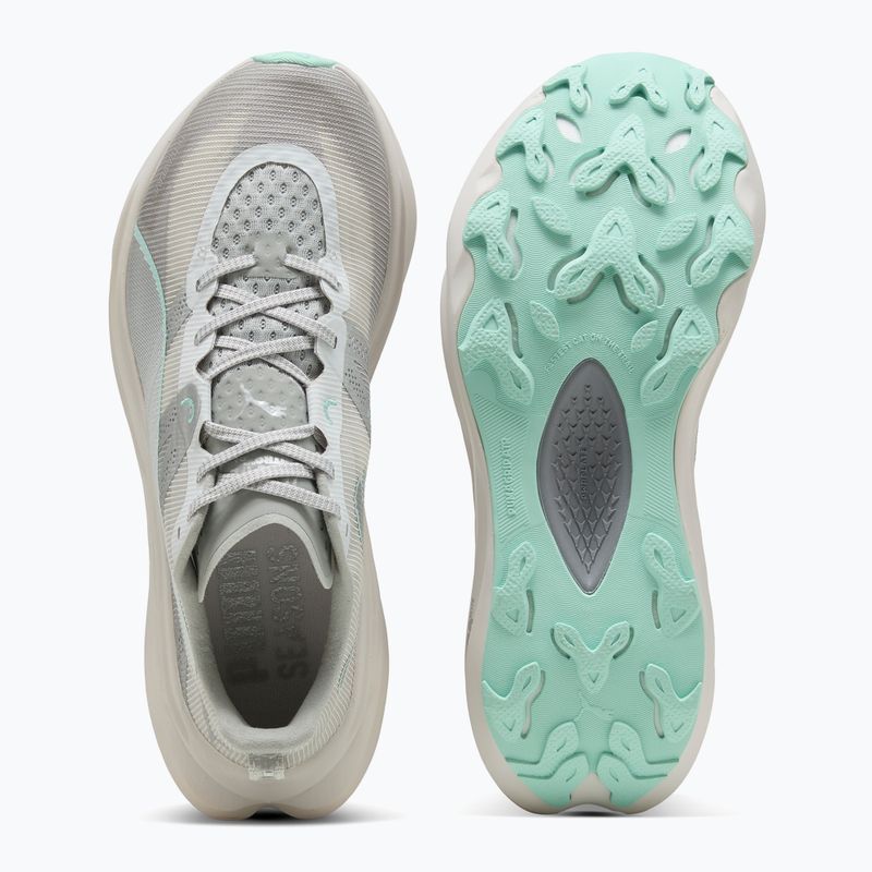 PUMA Deviate Nitro Elite Trail női futócipő tollszürke / menta melt 6