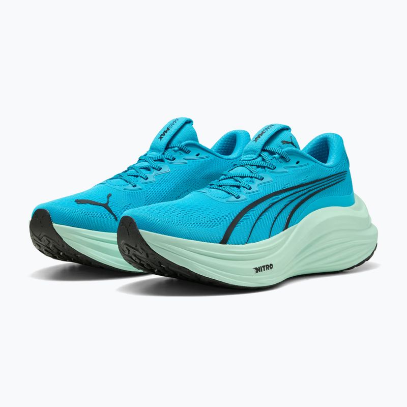 Férfi futócipő PUMA MagMax Nitro mentazöld olvadás/gyors kék 4