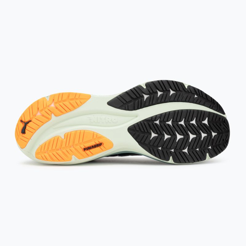 Férfi futócipő PUMA Magnify Nitro 3 zöld terep / hőtűz 4