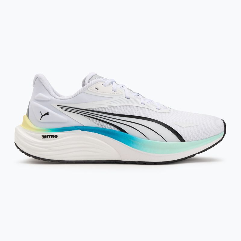 Férfi futócipő PUMA Electrify Nitro 4 puma fehér/mint melt/speed blue 2