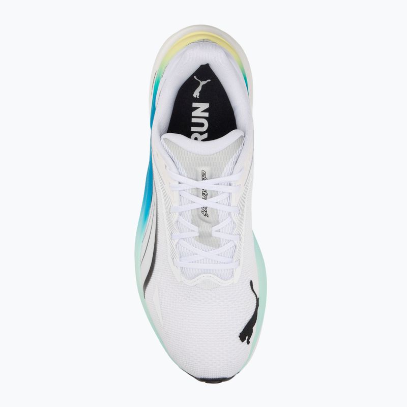 Férfi futócipő PUMA Electrify Nitro 4 puma fehér/mint melt/speed blue 5