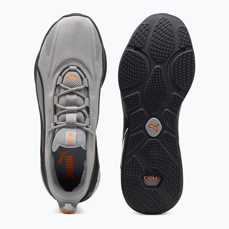 PUMA Cell Solar férfi cipő szürke echo/puma fekete/meleg tűz 3